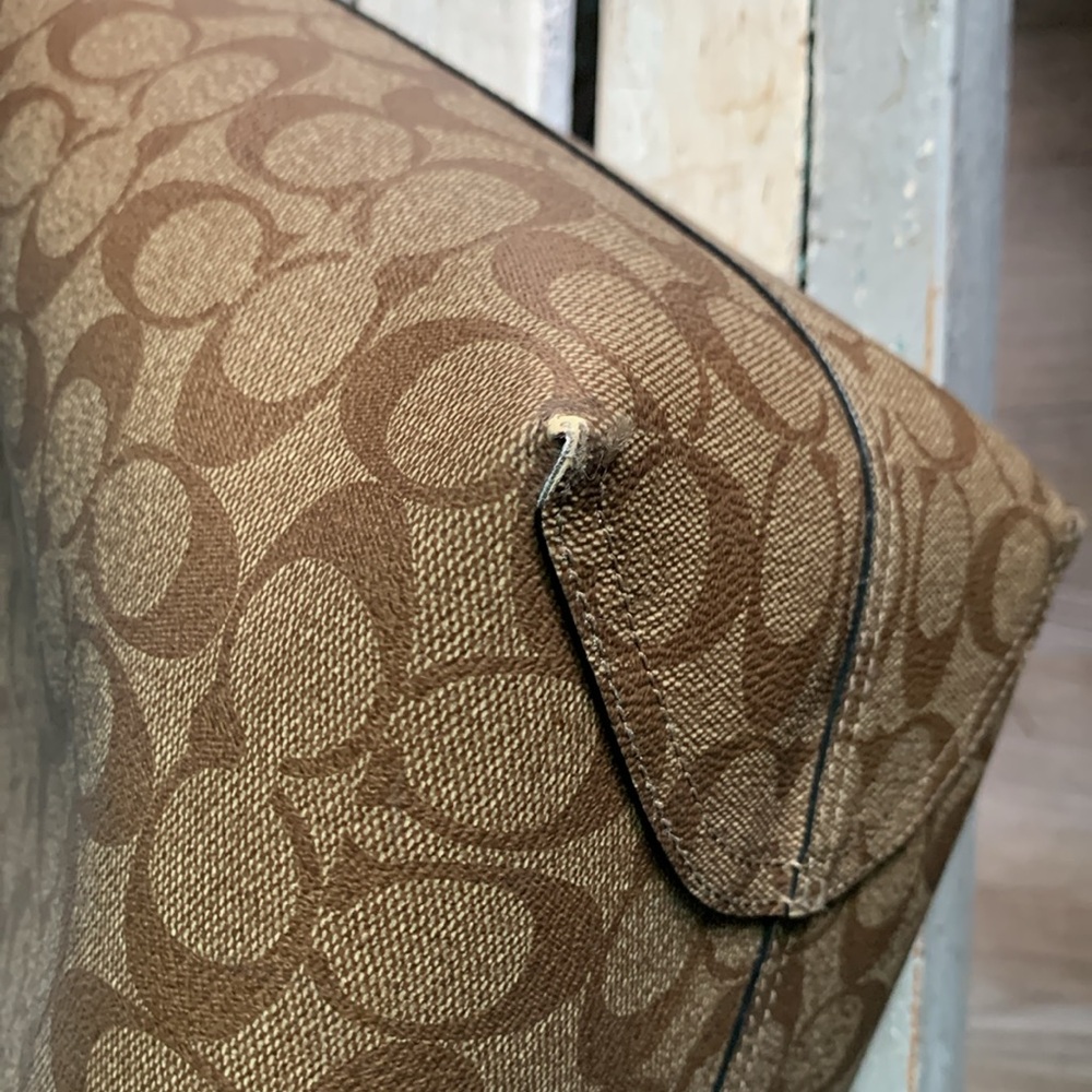 Coach Reversible City Signature Tote Bag - Picture 12 of 14